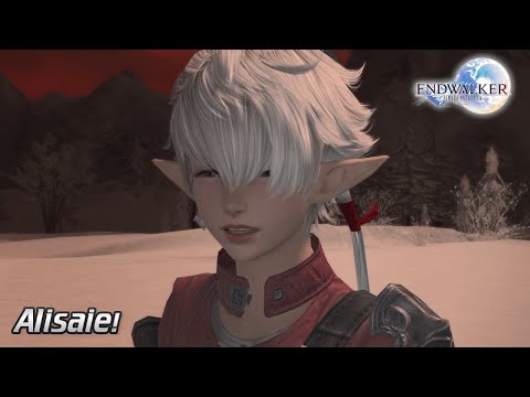 Final Fantasy XIV Endwalker- Alisaie gets all emotional