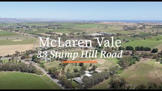 Video overview for 33 Stump Hill  Road, McLaren Vale SA 5171