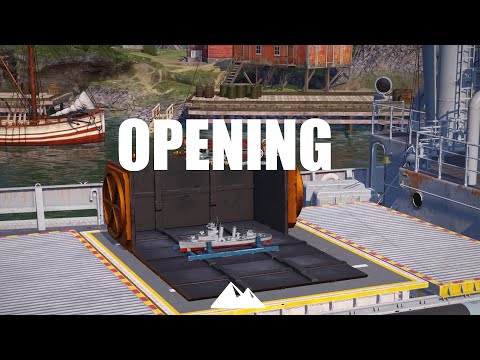 DEUTSCHE MARINE Container opening! - World of Warships | [Info] [Deutsch] [60fps]
