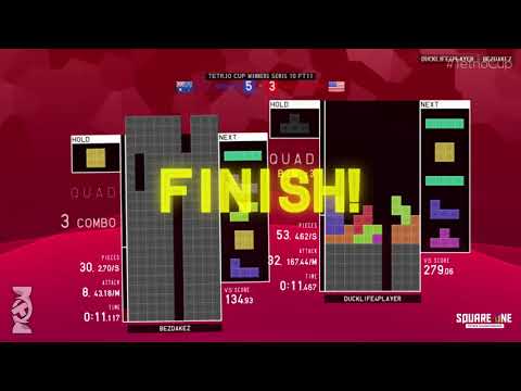 Tetr.io Cup #1 - KezDaBez Vs. Ducklife4player - Winners Semis