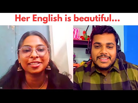 Her English is beautiful