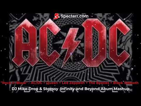 “Rock In Black” - AC/DC + Queen + Led Zepplin + The Beatles + Black Sabbath (and more) Mashup