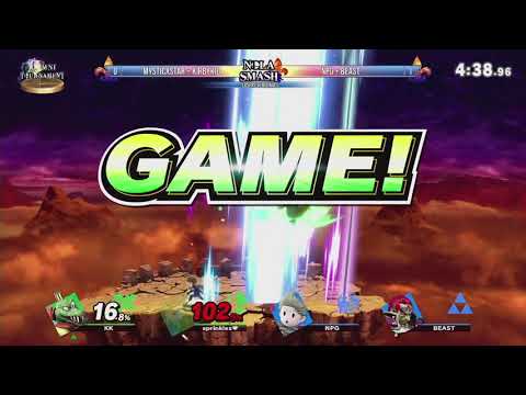 NOLA Smash Monthly #49 Doubles - Losers Semifinals: mysticXstar & KirbyKid vs NPG & Beast