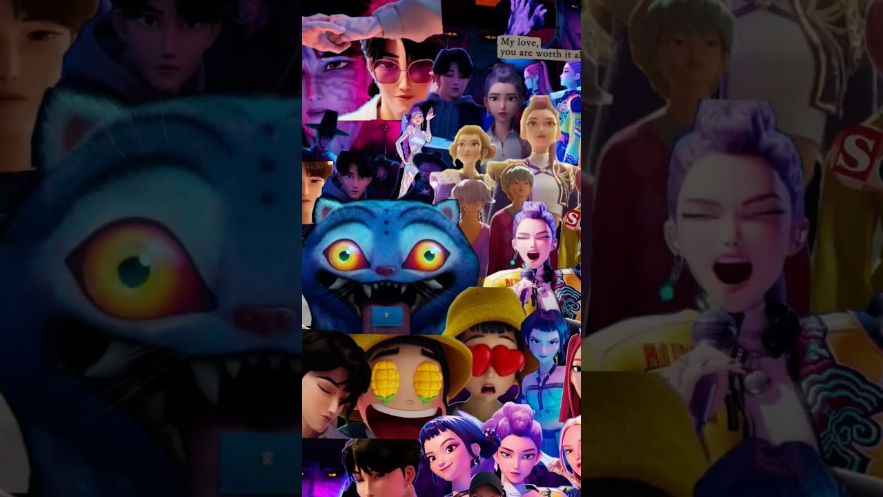 K pop demon hunters wallpapers #kdh #wallpaper