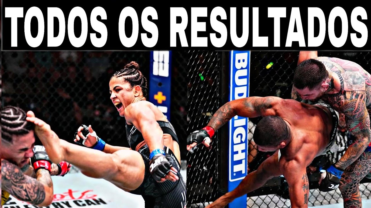 TODOS OS RESULTADOS DO UFC BURNS VS BRADY