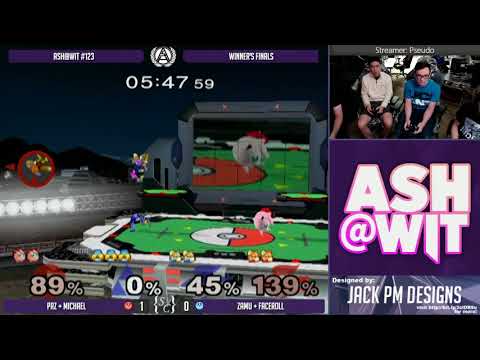 PRZ + Michael vs Zamu + Faceroll - ASH@WIT #123 Melee Doubles Winner's Finals