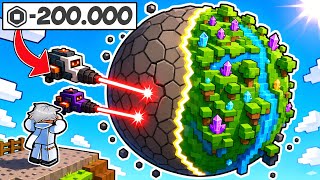 SERU BANGET! Aku Pakai DRONE TERMAHAL di ROBLOX Buat Menambang Planet Sampai HABIS!