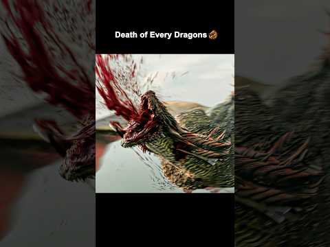 Death of Every Dragons 🐉 #shorts #gameofthrones