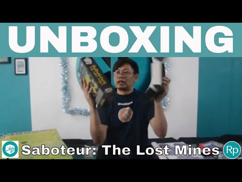 UNBOXING Saboteur: The Lost Mines