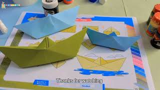 Easy Origami Boat Tutorial for Kids | Step-by-Step Folding Guide