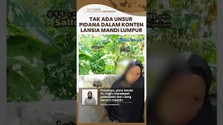 Lansia yang Live TikTok Mandi Lumpur Disebut Tak Dipaksa, Polisi: Mereka Ikut atas Dasar Sukarela