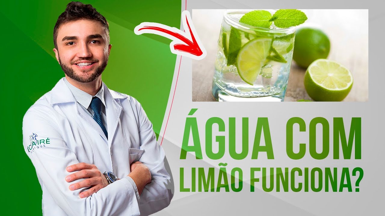 ÁGUA COM LIMÃO FUNCIONA MESMO? TOME MUITO CUIDADO - DR LUCAS FUSTINONI - CRMPR 30155
