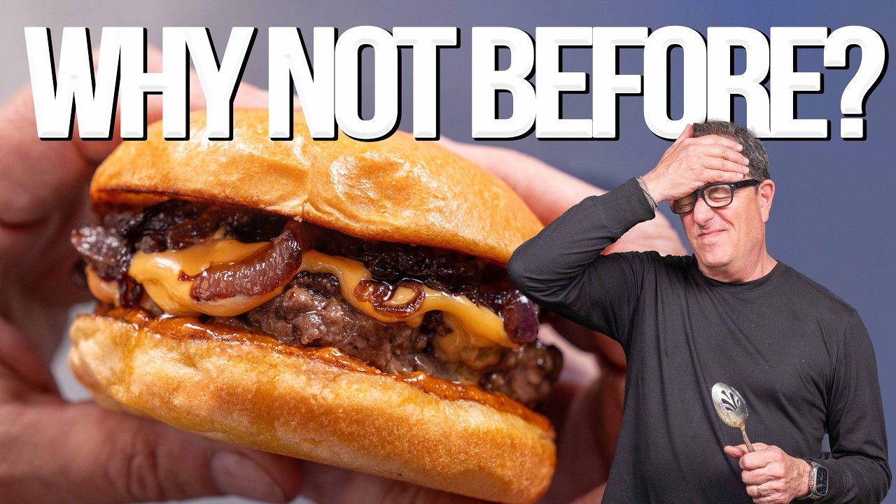 This Might Be the Best Burger I've Ever Made - YouTube video featuring the word razing