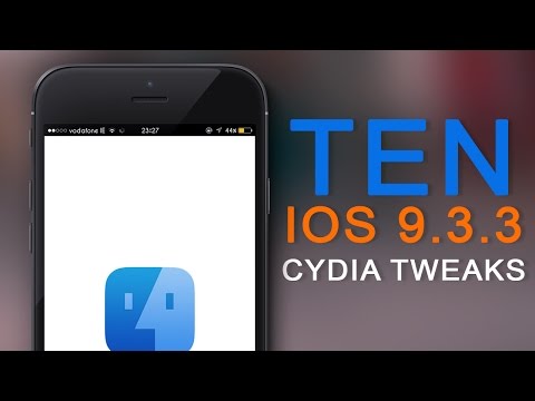 PART ONE | TEN BEST CYDIA TWEAKS FOR iOS 9 - 9.3.3 (Jailbreak Cydia Tweak)