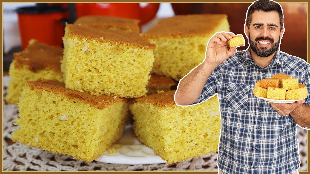 Watch Now BOLO DE FUBÁ COM COCO - Lá na Roça BOLO DE FUBÁ COM COCO - Lá na Roça