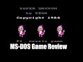 Super Zaxxon 1984 MS DOS Game Review