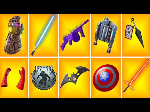 Evolution of ALL Mythic Weapons & Items (Fortnite Chapter 1 - Chapter 3 Season 3)