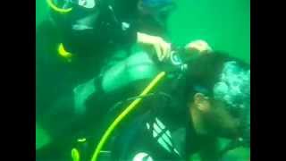 Diving stunt showreel. Dilyana Bouklieva. video