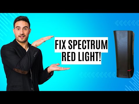 Spectrum Router Blinks Red