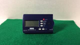 Video thumbnail for Korg MA-30 Metronome Demo!!! by Brad Axelrod