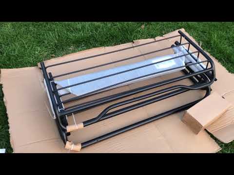 Unpacking Reese Explore Steel RoofTop Basket Installation