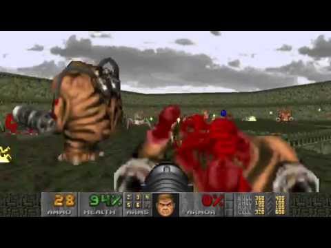 Doom II Tarakannik - Map 07 UV-MAX in 10:04