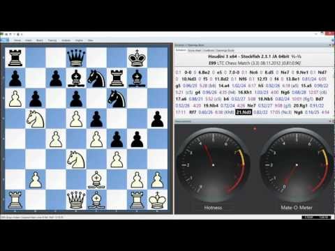 Houdini 3 x64 Vs. Stockfish 2.3.1 x64, LTC Chess Match Game 11