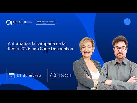Automatiza la campa�a de la Renta 2025 con Sage Despachos