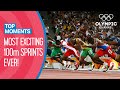 The Most Exciting 100m Races In Olympic History Top Moments