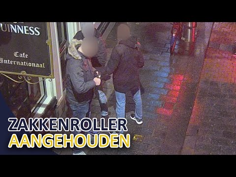 Politie | Zakkenroller op heterdaad aangehouden | Amsterdam burgwallen