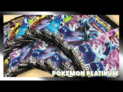 Opening 18x Rare Vintage Pokemon Platinum Booster Packs!!!