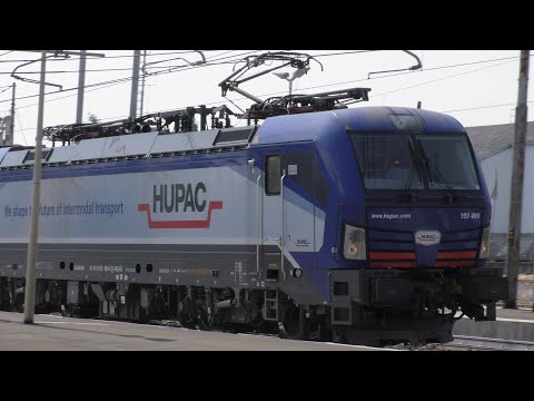 2019-06-22 La ferrovia Milano Bologna tra sole e acquazzoni estivi 3/16 - Il traffico di Fidenza