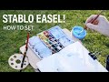 How to set StablO easel!
