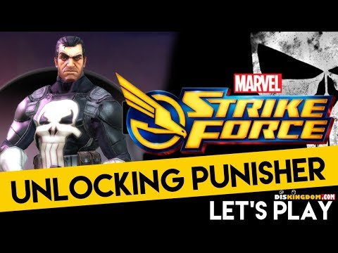 Unlocking The Punisher | Marvel Strike Force Let's Play