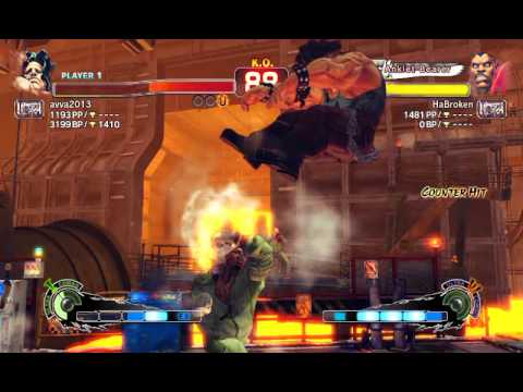 USFIV Ranked Battle [Balrog #1]: vs. Hugo (avva2013)