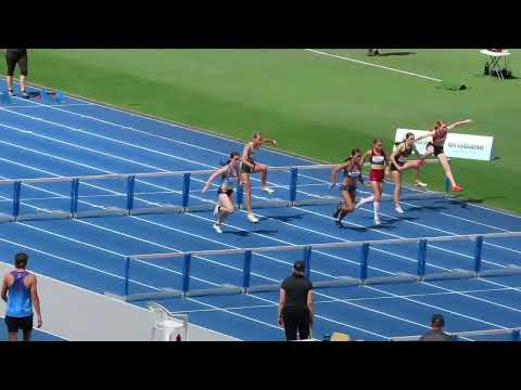 Ht2. 80m Hurdles U14 Women, Australian All Schools Championships, QSAC 6 December 2024