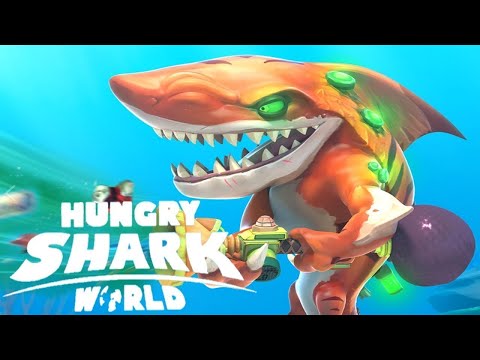 Hungry Shark World - Meltdown Atomic Shark Gameplay - ALL 34 Sharks Unlocked 2021