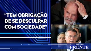 Lula cobra pedido de desculpas de Bolsonaro às Forças Armadas