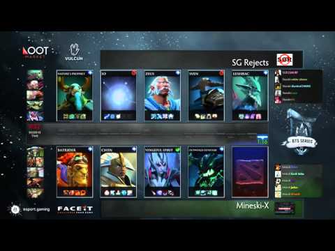 SG Rejects vs Mineski-X - Game 2 - BTS SEA #3 - Xyclopz