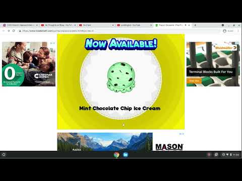 Pudding Plays Papa's Scooperia Day 1 to Day 2! - YouTube