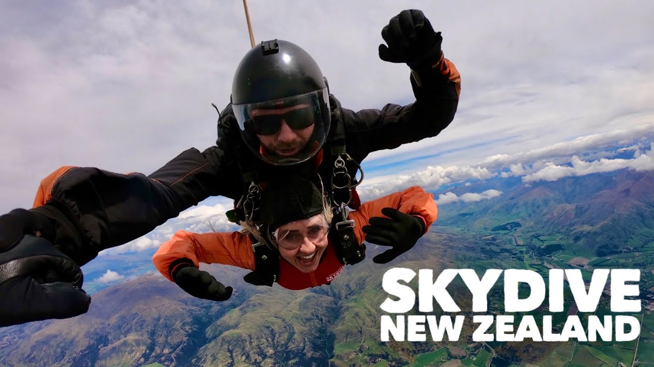 Join an adventurer on Skydiving experience in Wanaka.