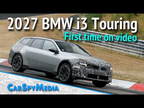 Thumbnail for 2027 BMW i3 Touring Prototype Caught Testing At the Nürburgring For The Very First Time by BMW i3