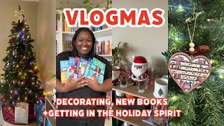 getting festive and decorating 🎄 | vlogmas