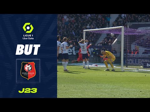But Anthony ROUAULT (55' csc - SRFC) TOULOUSE FC - STADE RENNAIS FC (3-1) 22/23