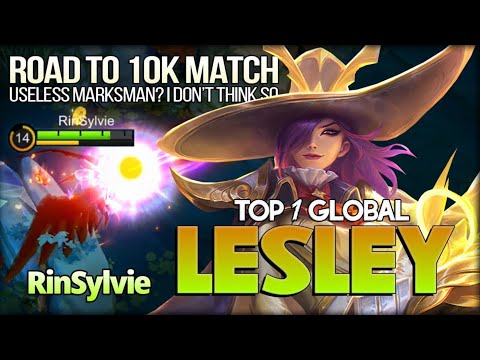🔴Comeback is Real! Lesley 9,700+ Matches! - Top 1 Global Lesley by RinSylvie