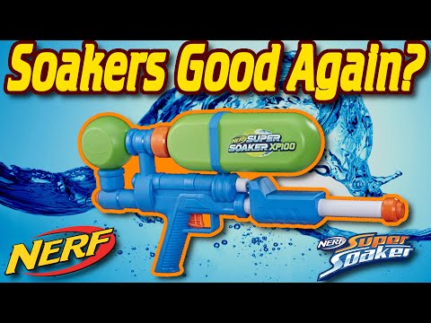 Making Them Like They Used To?!?!?! NERF Super Soaker XP100 Review