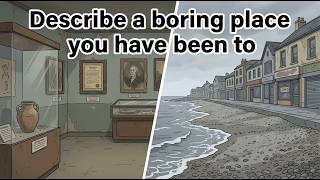 IELTS Speaking Part 2 – Describe a boring place you have been to
