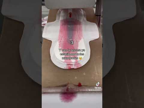 Nosotras Vs Otras marcas🫣¿quien ganará? #absorción #toallas #menstruación #trending