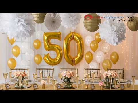 50th Birthday Celebration Ideas for a Memorable Bash