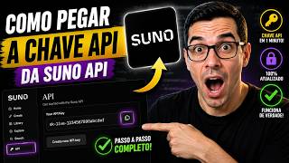 Como Pegar chave api da SUNO para fazer automação em musicas